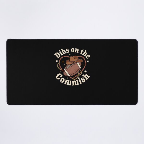 Item preview, Dibs on the Commish Fantasy Football League designed and sold by snowry.