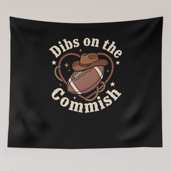 Item preview, Dibs on the Commish Fantasy Football League designed and sold by snowry.