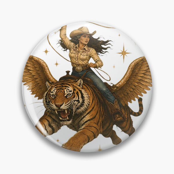 Item preview, I Will Succeed Because I Am Insane Motivational Tiger Rider designed and sold by DianneShelton.
