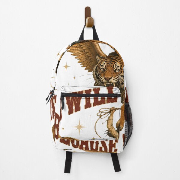 Item preview, I Will Succeed Because I Am Insane Motivational Tiger Rider designed and sold by DianneShelton.