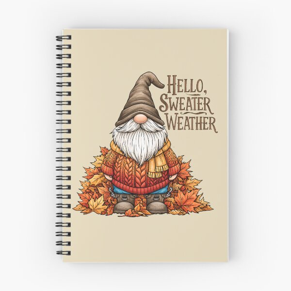 Item preview, Hello, Sweater Weather Garden Gnome  designed and sold by Boddicca.