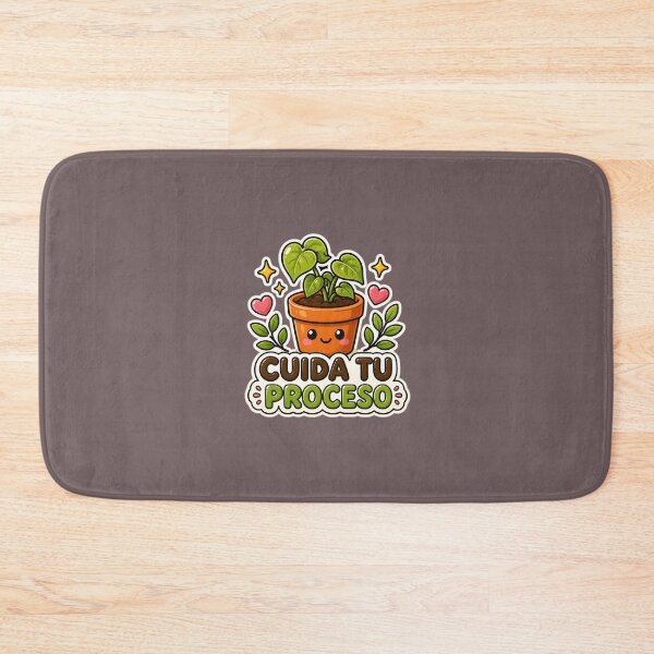 Item preview, Kawaii Plant Take Care of Your Process Cute Motivational Design designed and sold by Car23314.
