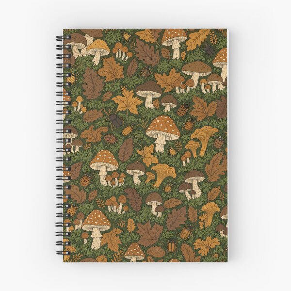 Item preview, Woodland Mushrooms and Moss Seamless Pattern | Autumn Aesthetic Repeat Design designed and sold by StickyGuys.