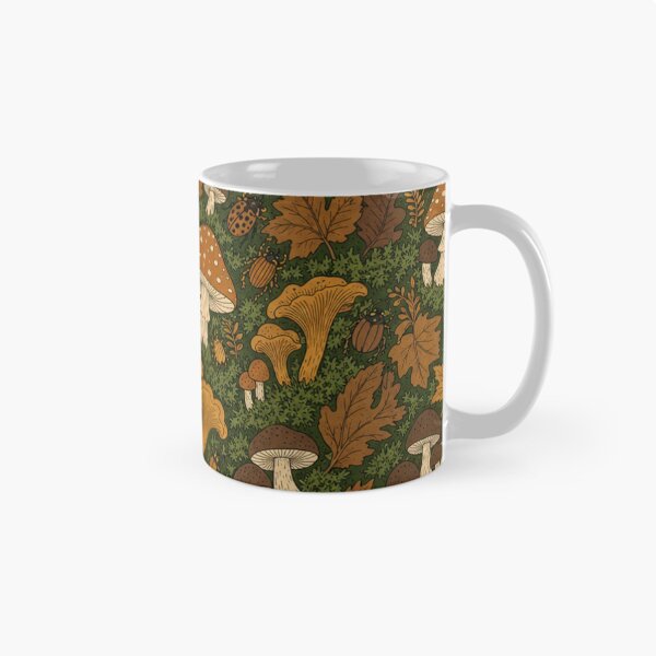 Item preview, Woodland Mushrooms and Moss Seamless Pattern | Autumn Aesthetic Repeat Design designed and sold by StickyGuys.