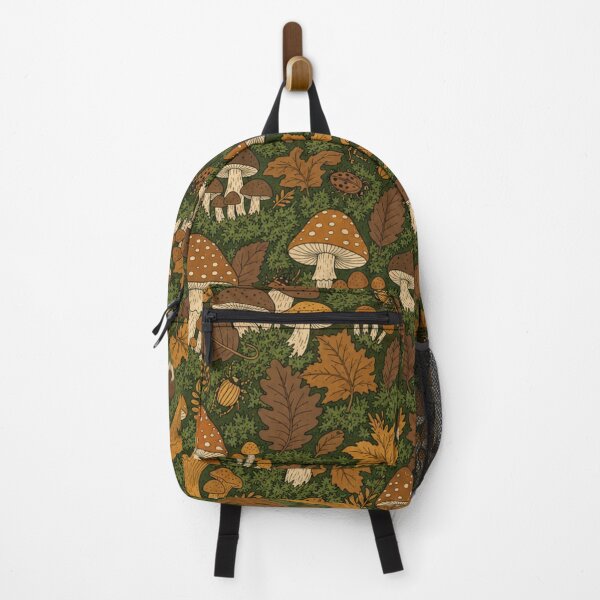 Item preview, Woodland Mushrooms and Moss Seamless Pattern | Autumn Aesthetic Repeat Design designed and sold by StickyGuys.