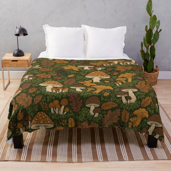 Item preview, Woodland Mushrooms and Moss Seamless Pattern | Autumn Aesthetic Repeat Design designed and sold by StickyGuys.