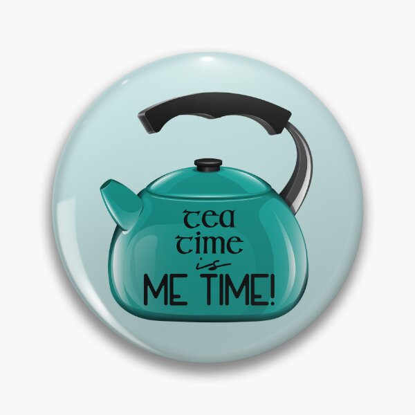 Item preview, Tea Time is ME TIME! (on Aqua) designed and sold by PawsitiveMum3.
