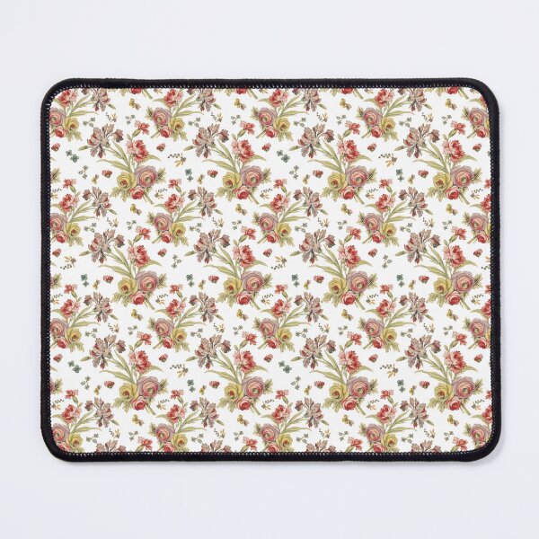 Item preview, Vintage Floral Pattern in yellow pink purple designed and sold by Angry Critters.