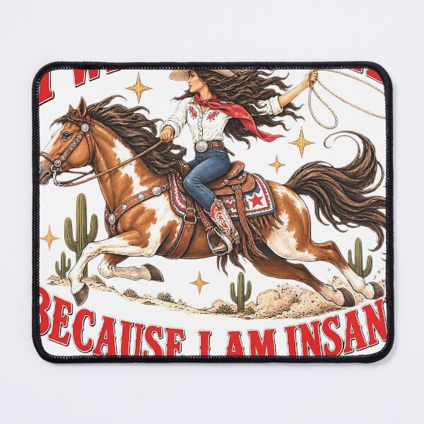Item preview, I Will Succeed Because I Am Insane Graphic Motivational Tiger Rider designed and sold by DianneShelton.