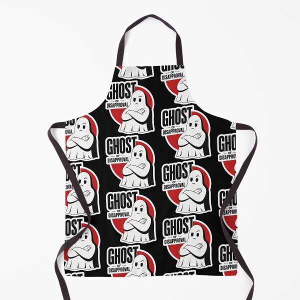 Item preview, Ghost of Disapproval – Retro Grumpy Ghost Attitude designed and sold by Abidel.
