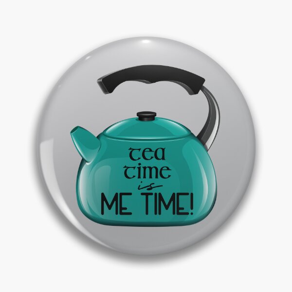 Item preview, Tea Time is ME TIME! (on Grey) designed and sold by PawsitiveMum3.