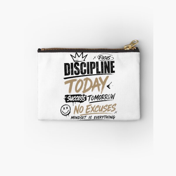 Item preview, Discipline Today Success Tomorrow No Excuses Mindset designed and sold by HimaPrototype.