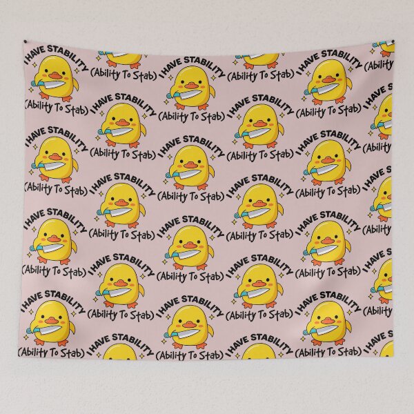 Item preview, I Have Stability Ability To Stab Funny Sarcastic Humor designed and sold by PatternFariss.