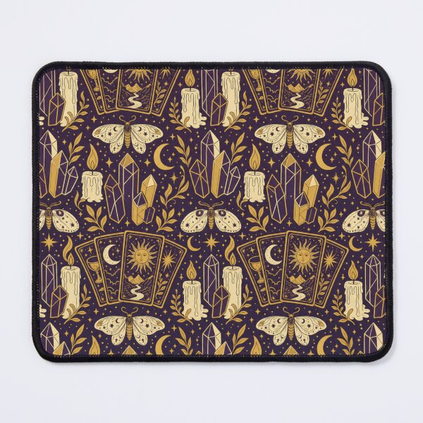 Item preview, Tarot and Candle Repeat Seamless Pattern | Witchy Aesthetic Repeat Design designed and sold by StickyGuys.