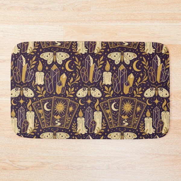 Item preview, Tarot and Candle Repeat Seamless Pattern | Witchy Aesthetic Repeat Design designed and sold by StickyGuys.