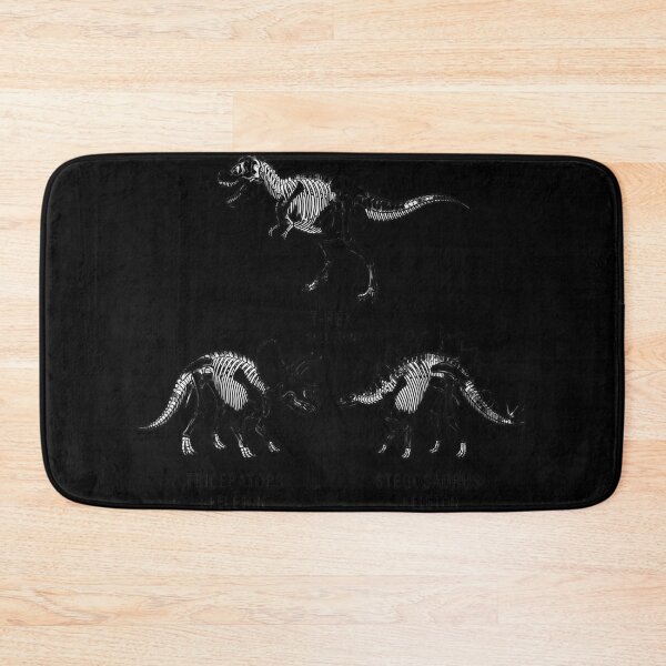 Item preview, Dinosaur Fossils - Black and White designed and sold by ChiqueAvenue.