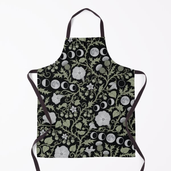 Item preview, Moon Phase Botanica Seamless Pattern | Witchy Aesthetic Repeat Design designed and sold by StickyGuys.