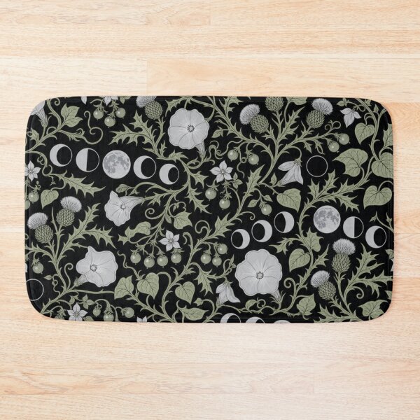 Item preview, Moon Phase Botanica Seamless Pattern | Witchy Aesthetic Repeat Design designed and sold by StickyGuys.