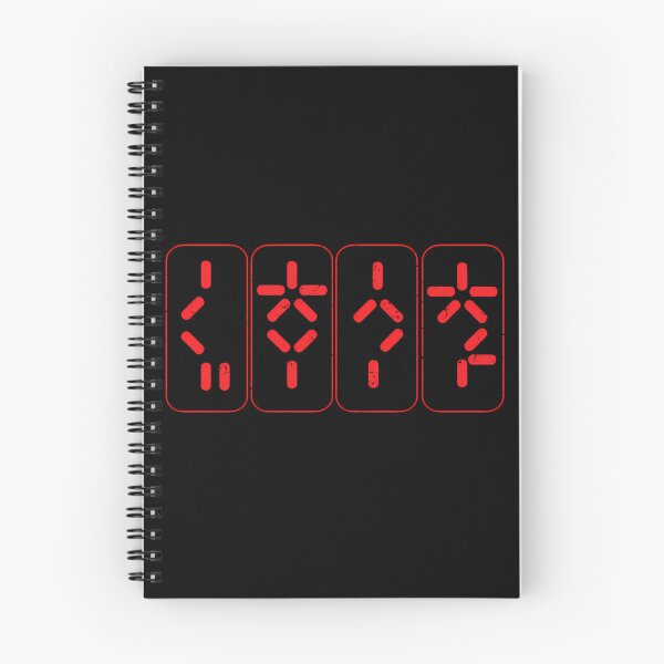 Item preview, Four Red Rectangular Digital Glyphs Containing Segment designed and sold by VickyFarrell.