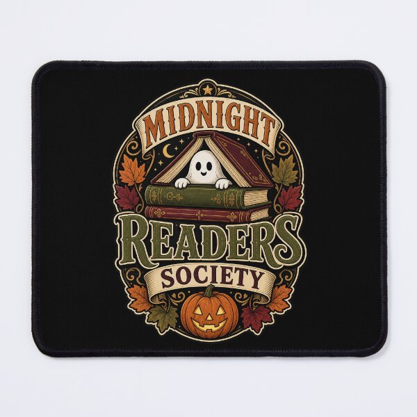 Item preview, Cute Ghost Book Lover | Midnight Readers Society designed and sold by Graphic Vibe Designs.