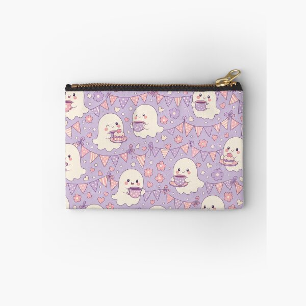 Item preview, Cute Ghost Tea Party Seamless Pattern | Ghost Aesthetic Repeat Design designed and sold by StickyGuys.
