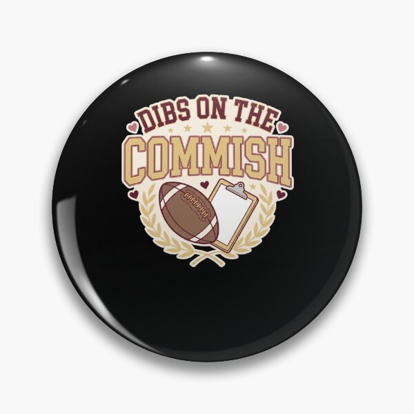 Item preview, Dibs On The Commish Fantasy Football League designed and sold by snowry.