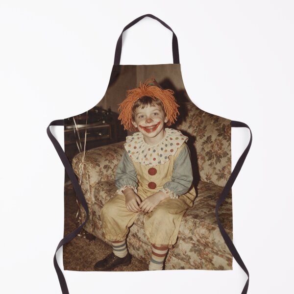 Item preview, Creepy Vintage Clown Boy Living Room designed and sold by The Mellonaire.