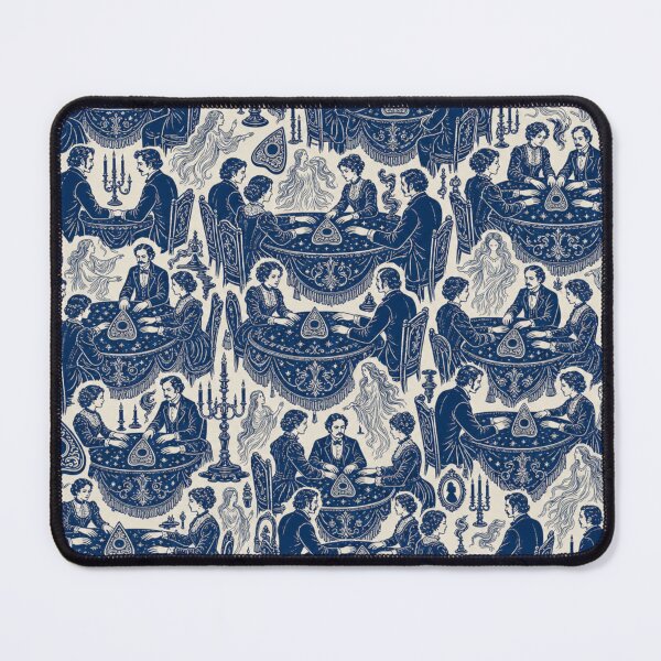 Item preview, Victorian Seance Toile Seamless Pattern | Ghost Aesthetic Repeat Design designed and sold by StickyGuys.