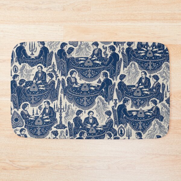 Item preview, Victorian Seance Toile Seamless Pattern | Ghost Aesthetic Repeat Design designed and sold by StickyGuys.
