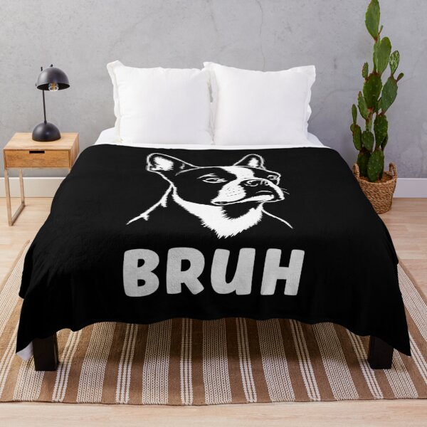 Item preview, French Bulldog Bruh Meme Funny Dog Lover designed and sold by Hedoraxe.