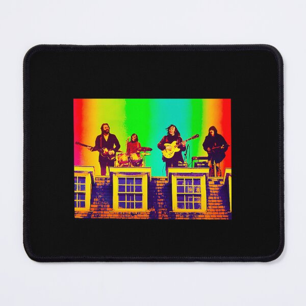 Item preview, Musical Band Performing On Rooftop Illustration designed and sold by ArvidKirlin.