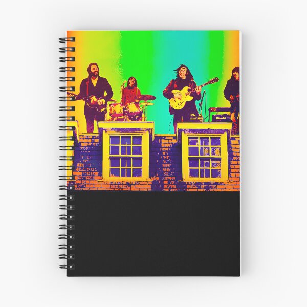Item preview, Musical Band Performing On Rooftop Illustration designed and sold by ArvidKirlin.