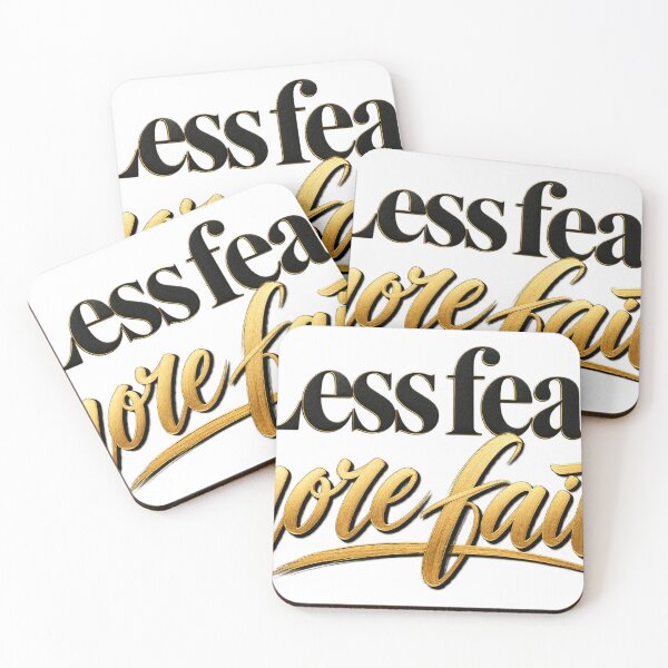 Item preview, Less Fear More Faith designed and sold by bolaAura.