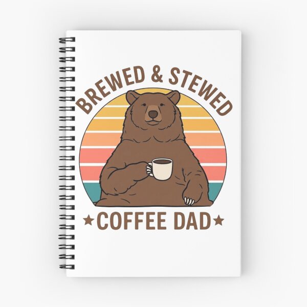 Item preview, Brewed & Stewed Coffee Dad designed and sold by LuloCreative.