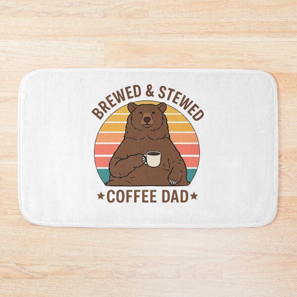 Item preview, Brewed & Stewed Coffee Dad designed and sold by LuloCreative.