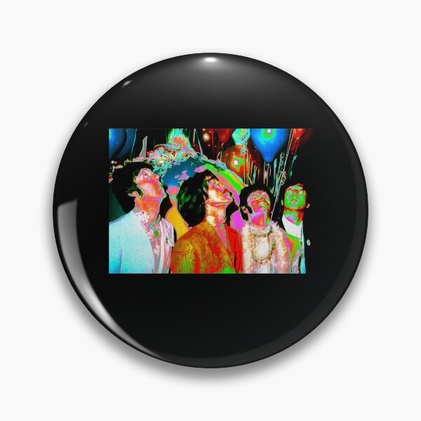 Item preview, Psychedelic Musicians With Colorful Balloons designed and sold by ArvidKirlin.