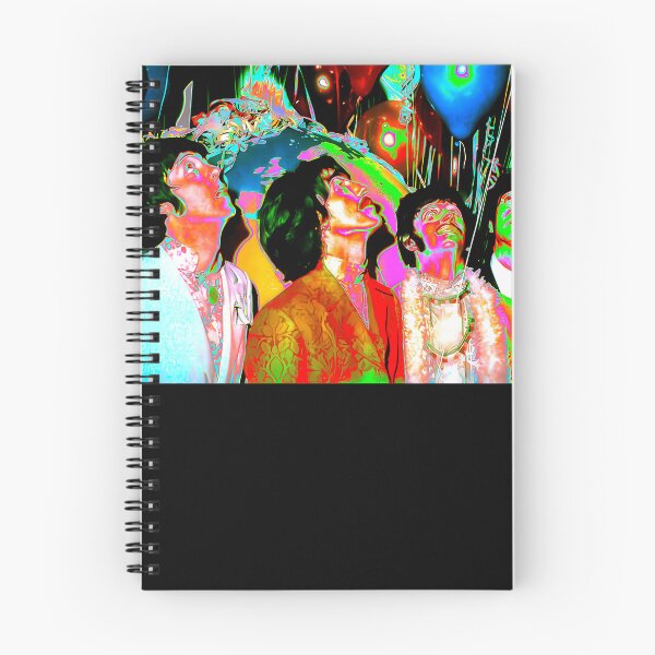 Item preview, Psychedelic Musicians With Colorful Balloons designed and sold by ArvidKirlin.