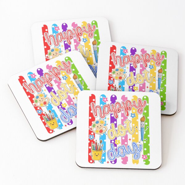 Item preview,  Happy Dot Day School Supplies Teacher Art Stripes designed and sold by jackelmbradyt.