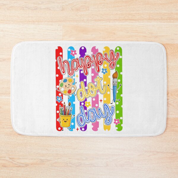 Item preview,  Happy Dot Day School Supplies Teacher Art Stripes designed and sold by jackelmbradyt.