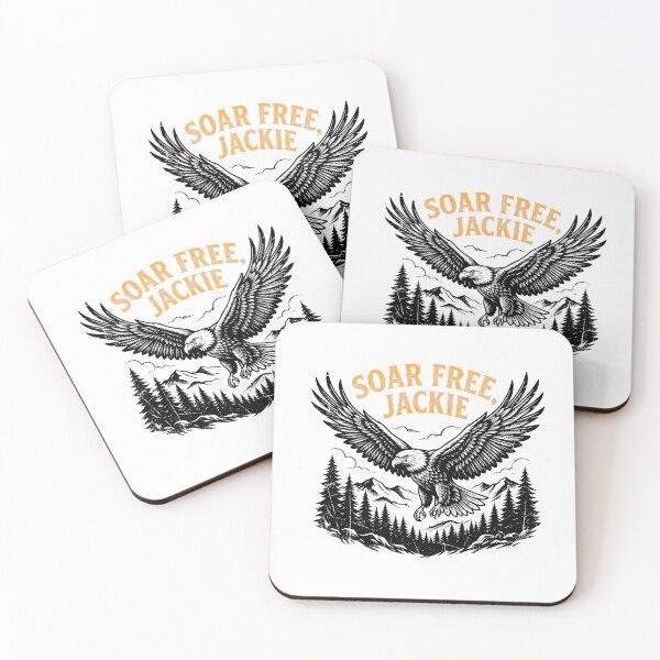 Item preview, Soar Free Jackie Big Bear Bald Eagle Memorial designed and sold by IreneMeyerr.