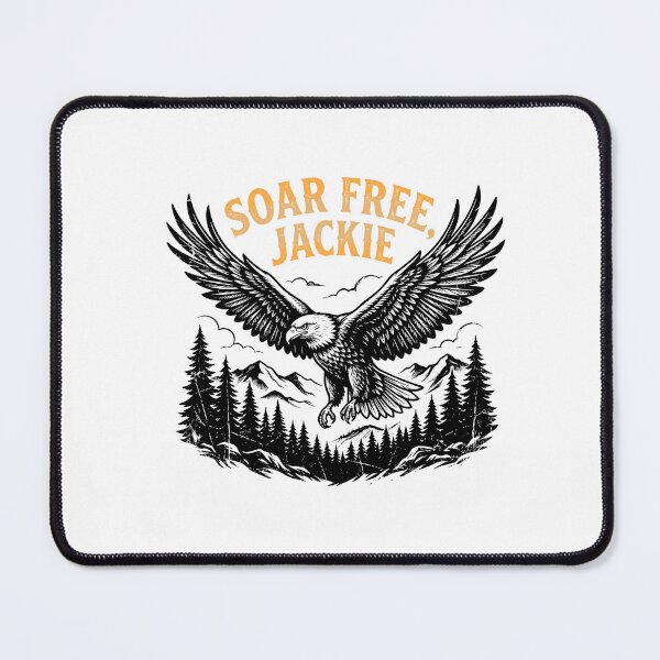 Item preview, Soar Free Jackie Big Bear Bald Eagle Memorial designed and sold by IreneMeyerr.