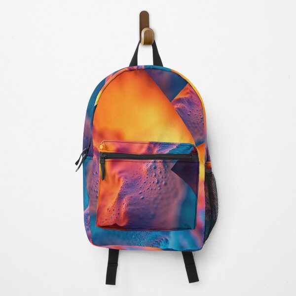 Item preview, Vibrant Geometric Abstract Landscape Modern Digital Art designed and sold by NikBrin Prevail .