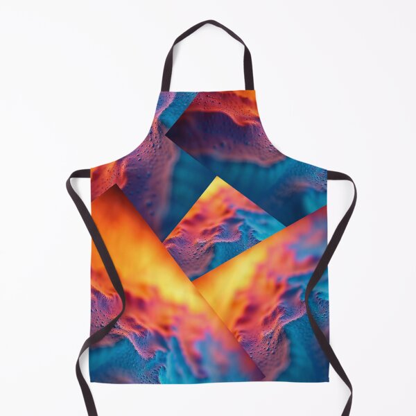 Item preview, Vibrant Geometric Abstract Landscape Modern Digital Art designed and sold by NikBrin Prevail .