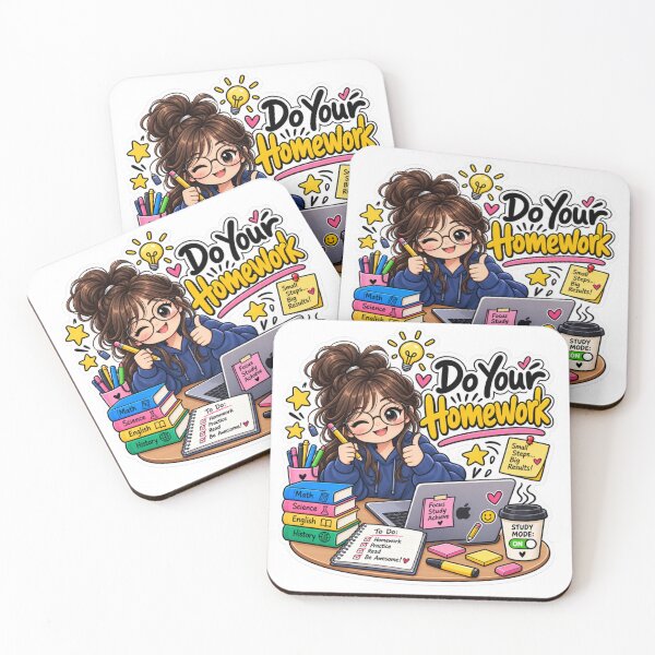 Item preview, Do Your Homework Cute Student Sticker | Study Mode On & School Life designed and sold by Genzfirevibes.
