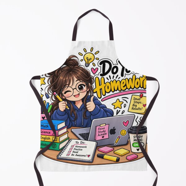 Item preview, Do Your Homework Cute Student Sticker | Study Mode On & School Life designed and sold by Genzfirevibes.