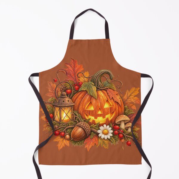 Item preview, Cottagecore Acorn & Pumpkin Watercolor Art – Cozy Halloween Woodland Print designed and sold by MagicMakerPh.