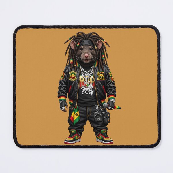 Item preview, Reggae Rat Rasta Dancehall Legend designed and sold by digitalbob60.