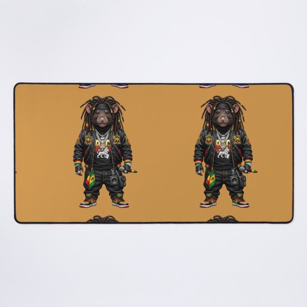 Item preview, Reggae Rat Rasta Dancehall Legend designed and sold by digitalbob60.