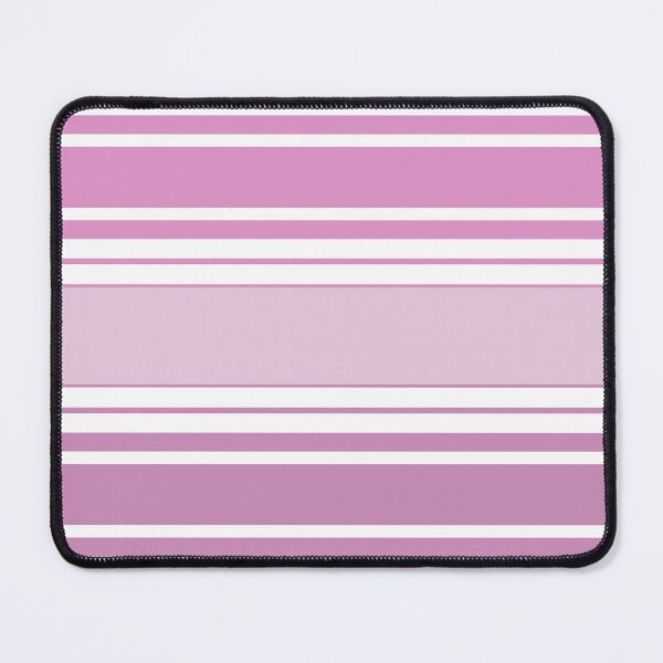 Item preview, Stripes pink color horizontal on white striped designed and sold by fuzzyfox.