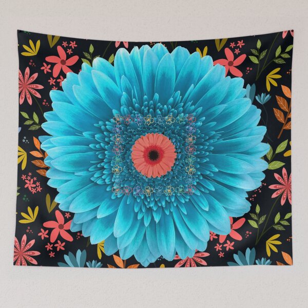 Item preview, Aster azul designed and sold by MountainRoisin.